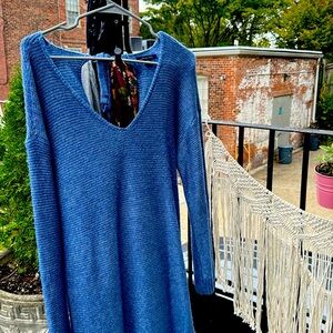 American Eagle Outfitters sweater dress, size M. Cotton and Acrylic